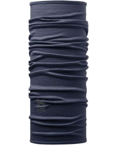 Кърпа за глава BUFF - Light Weight Merino Wool, синя - 1