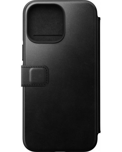 Калъф Nomad - Leather Folio MagSafe, iPhone 14 Pro Max, черен - 2