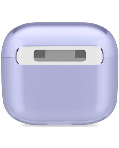 Калъф за слушалки Holdit - SeeThru, AirPods 3, Lavender - 2