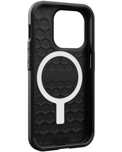 Калъф UAG - Civilian MagSafe, iPhone 15 Pro, черен - 4