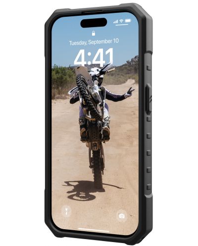 Калъф UAG - Pathfinder MagSafe, iPhone 15 Pro, черен - 5