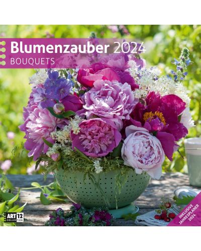 Календар Ackermann - Bouquets, 2024 - 1