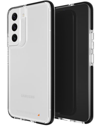 Калъф Gear4 - Santa Cruz, Galaxy S22 Plus, прозрачен/черен - 8