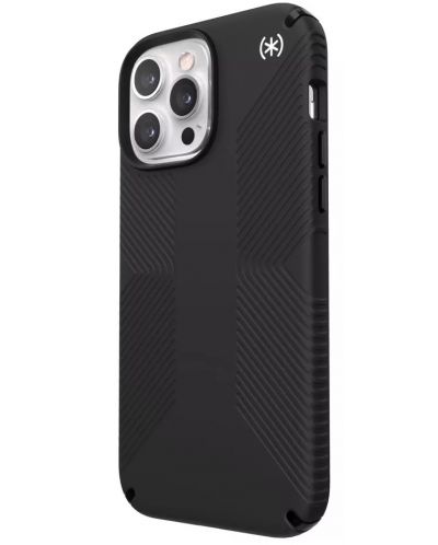 Калъф Speck - Presidio 2 Grip, iPhone 13 Pro Max/12 Pro Max, черен/бял - 1