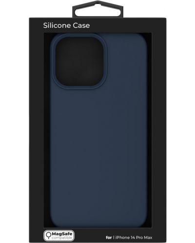 Калъф Next One - Silicon MagSafe, iPhone 14 Pro Max, син - 8