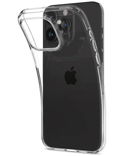 Калъф Spigen - Crystal Flex, iPhone 15 Pro Max, прозрачен - 4