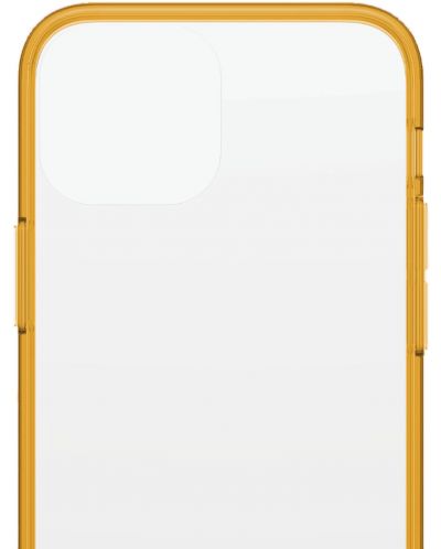 Калъф PanzerGlass - ClearCase, iPhone 13 mini, прозрачен/оранжев - 5