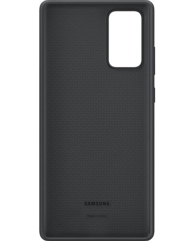 Калъф Samsung - Silicone, Galaxy Note 20, черен - 2