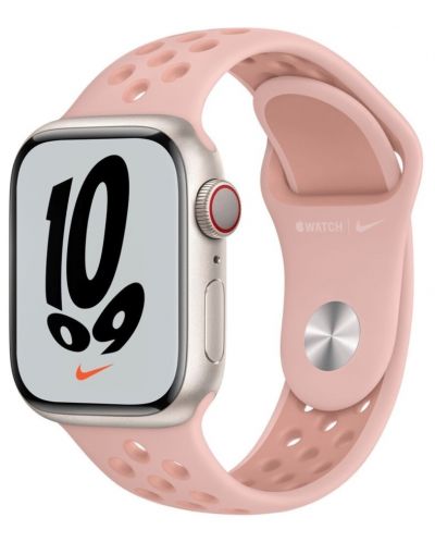 Каишка Apple - Nike Sport Regular, Apple Watch, 45 mm, розова - 2