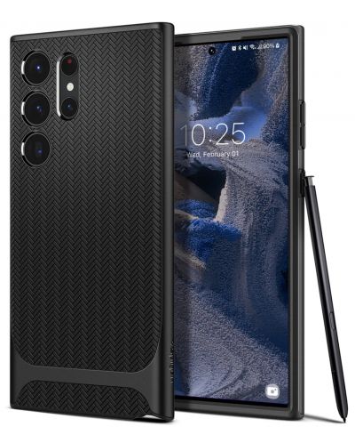 Калъф Spigen - Neo Hybrid, Galaxy S23 Ultra, черен - 6