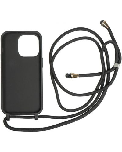Калъф Mobile Origin - Lanyard, iPhone 14 Pro, черен - 2