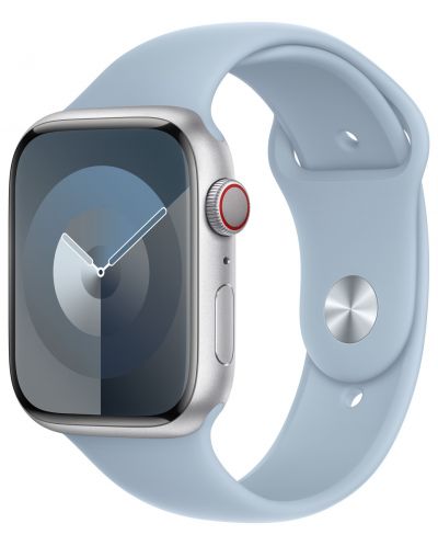 Каишка Apple - Sport Band, Apple Watch, 45 mm, S/M, Light Blue - 2