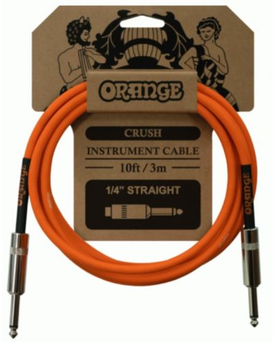 Кабел за инструменти Orange - CA034 Crush, 6.3 mm/6.3 mm, 3 m, оранжев - 1