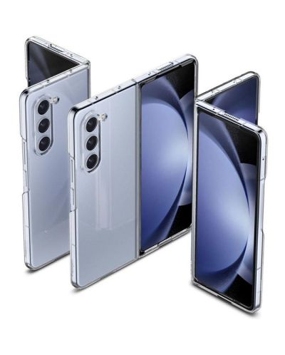 Калъф Spigen - Air Skin, Galaxy Z Fold5, прозрачен - 4