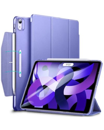 Калъф ESR - Ascend Trifold, iPad Air 4 2020/Air 5 2022, Lavender - 1