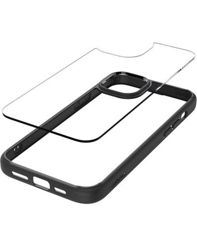 Калъф Spigen - Ultra Hybrid, iPhone 15, Matte Black - 6