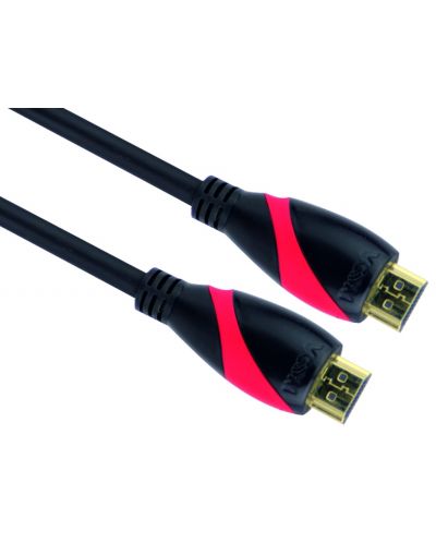 Кабел VCom - CG525, HDMI/HDMI 2.0 4k2k/60p, 1.8m, черен - 1