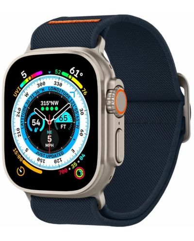 Каишка Spigen - Fit Lite Ultra, Apple Watch, 42/44/45/49 mm, Navy - 1
