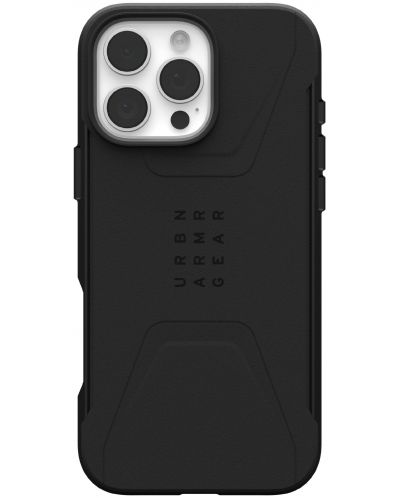 Калъф UAG - Civilian MagSafe, iPhone 16 Pro Max, черен - 1