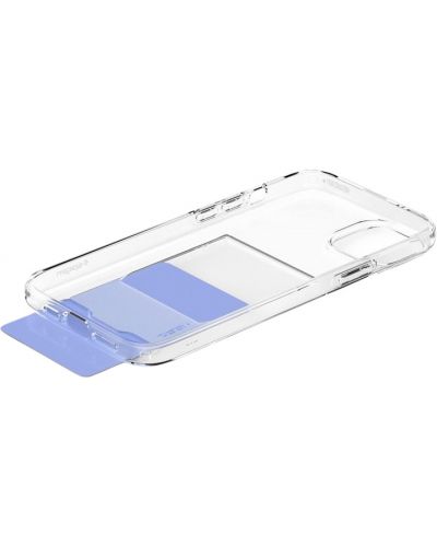 Калъф Spigen - Crystal Slot, iPhone 15 Plus, Crystal Clear - 5