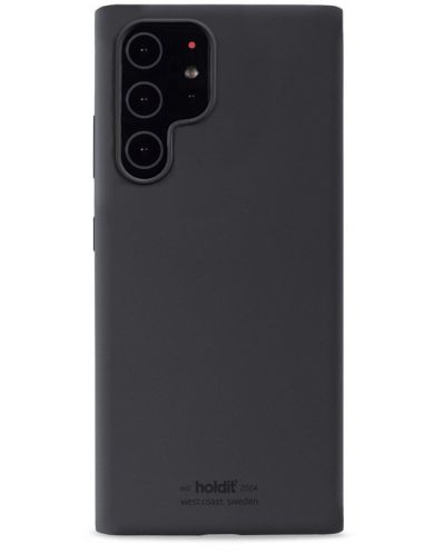 Калъф Holdit - Silicone, Galaxy S22 Ultra, черен - 1