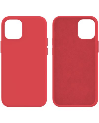 Калъф Next One - Silicon, iPhone 12 mini, червен - 3