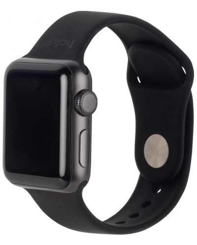Каишка Holdit - Apple Watch, 38/40/41 mm, черна - 2
