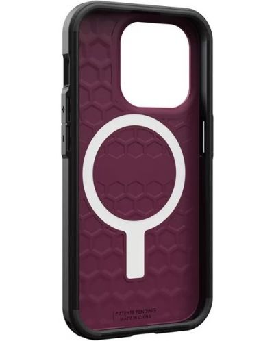 Калъф UAG - Civilian MagSafe, iPhone 15 Pro, червен - 6