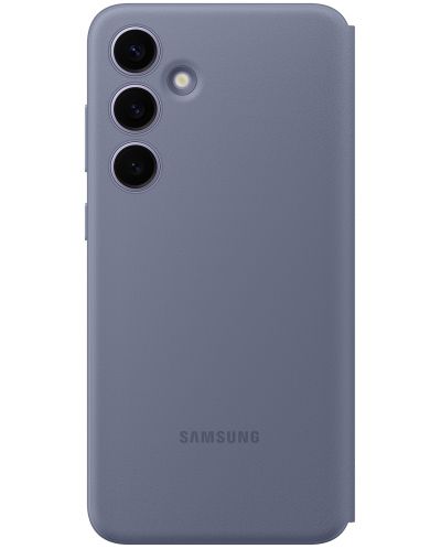 Калъф Samsung - S-View Case, Galaxy S24, лилав - 2