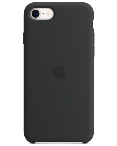 Калъф Apple - Silicone, iPhone SE, Midnight - 1