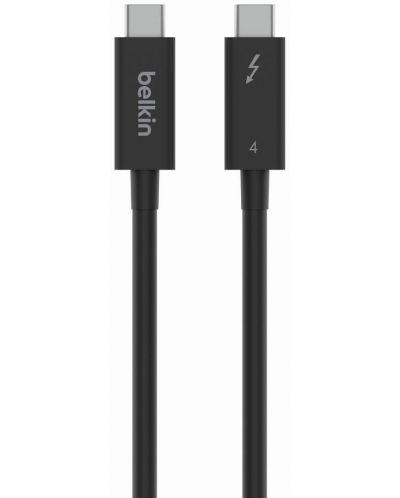Кабел Belkin - Thunderbolt 4, USB-C/USB-C, 2 m, черен - 1