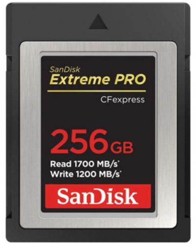 Карта памет SanDisk - Extreme PRO, 256GB, CFexpress, Class10 - 1