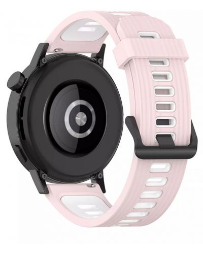 Каишка Techsuit - W002, Galaxy Watch/Huawei Watch, 20 mm, розова - 2