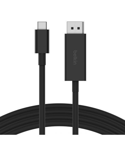 Кабел Belkin - USB-C/DisplayPort 1.4, 2m, черен - 1