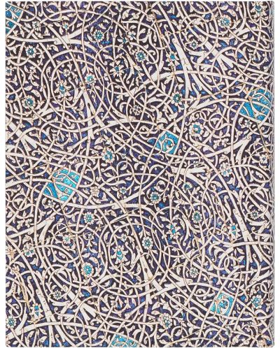  Календар-бележник Paperblanks Granada Turquoise - Ultra Horizontal, 18 x 23 cm, 80 листа, 2024 - 3