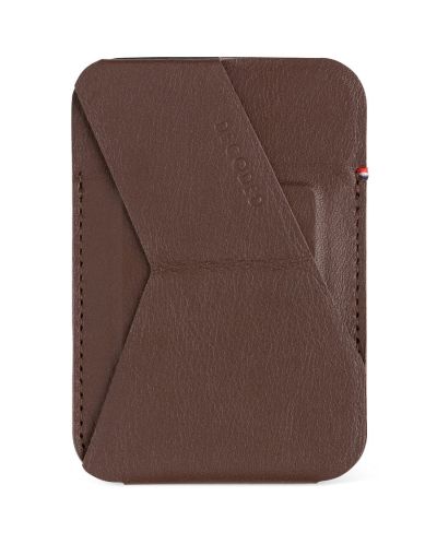 Картодържател Decoded - MagSafe Leather, iPhone, кафяв - 1