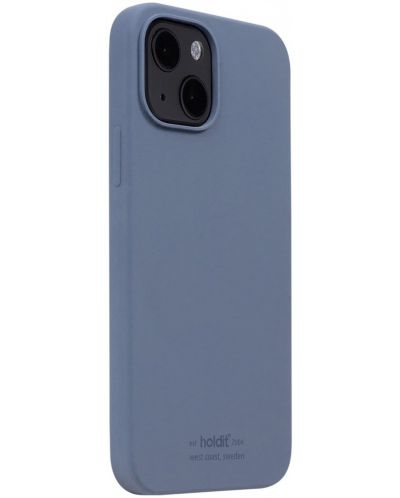 Калъф Holdit - Silicone, iPhone 13/14, Pacific Blue - 2