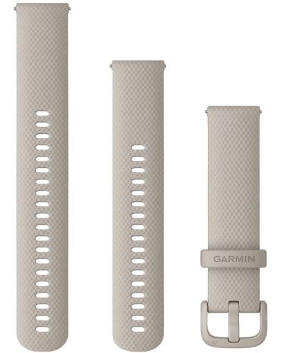 Каишка Garmin - QR Silicone, Venu/vivomove, 20 mm, French Grey - 1