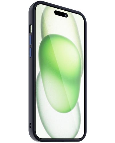 Калъф Next One - Midnight Mist Shield MagSafe, iPhone 15 Plus, тъмносин - 4