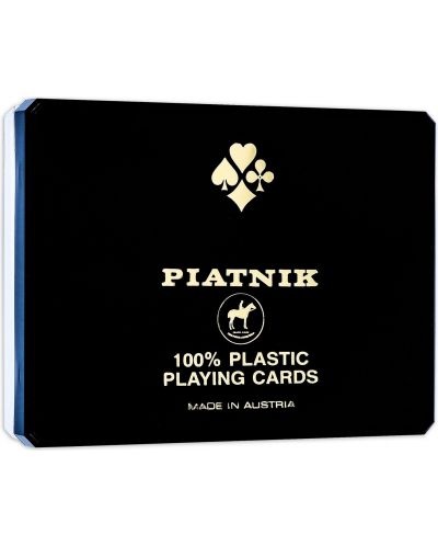 Карти за игра Piatnik - 100% Пластик - 1