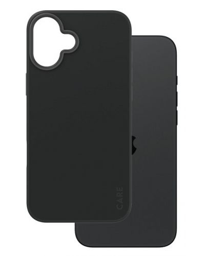 Калъф CARE - Fashionable, iPhone 16 Plus, черен - 2