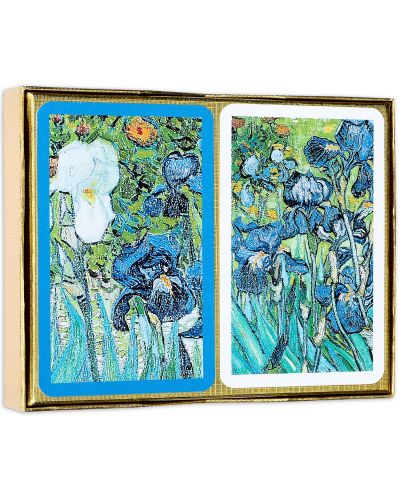 Карти за игра Piatnik - Van Gogh - Iris (2 тестета) - 2