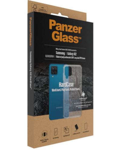 Калъф PanzerGlass - HardCase, Galaxy A12, прозрачен - 7