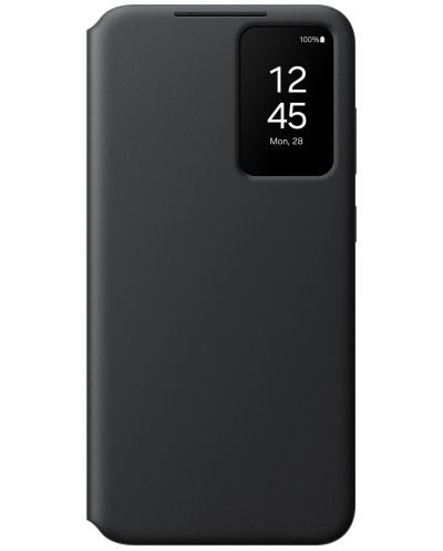 Калъф Samsung - S-View Case, Galaxy S24 Plus, черен - 1