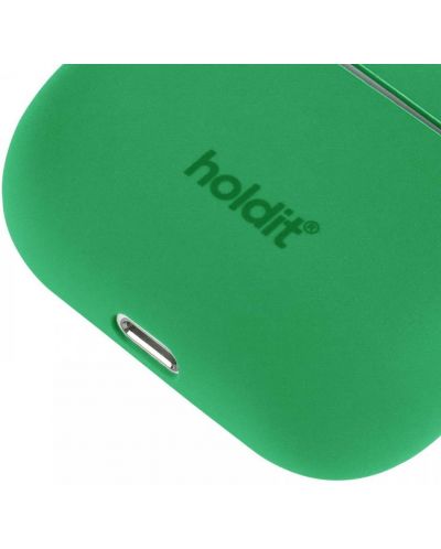 Калъф за слушалки Holdit - Silicone, AirPods 3, зелен - 3