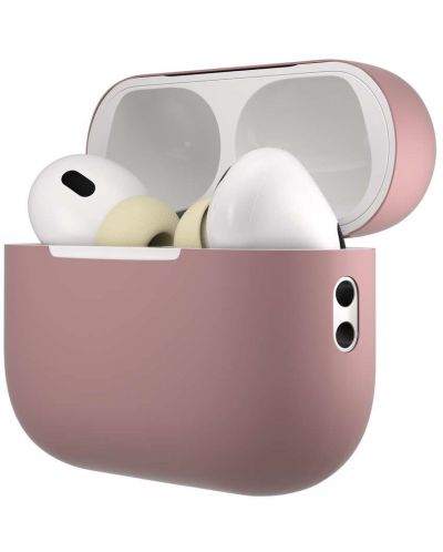 Калъф за слушалки Next One - Silicone, AirPods Pro 2, розов - 1