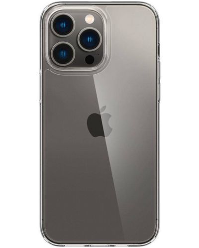 Калъф Spigen - Air Skin Hybrid, iPhone 14 Pro Max, прозрачен - 1