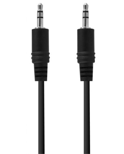 Аудио кабел TnB - 2075100245, жак 3.5 mm/жак 3.5 mm, 3 m, черен - 1