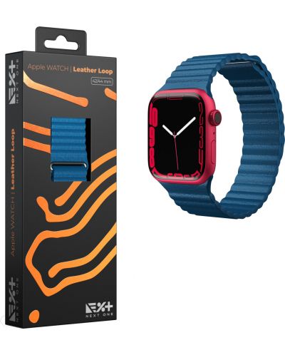 Каишка Next One - Loop Leather, Apple Watch, 42/44 mm, Denim - 4
