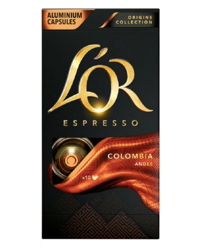Кафе капсули L'OR - Colombia, 10 броя - 1